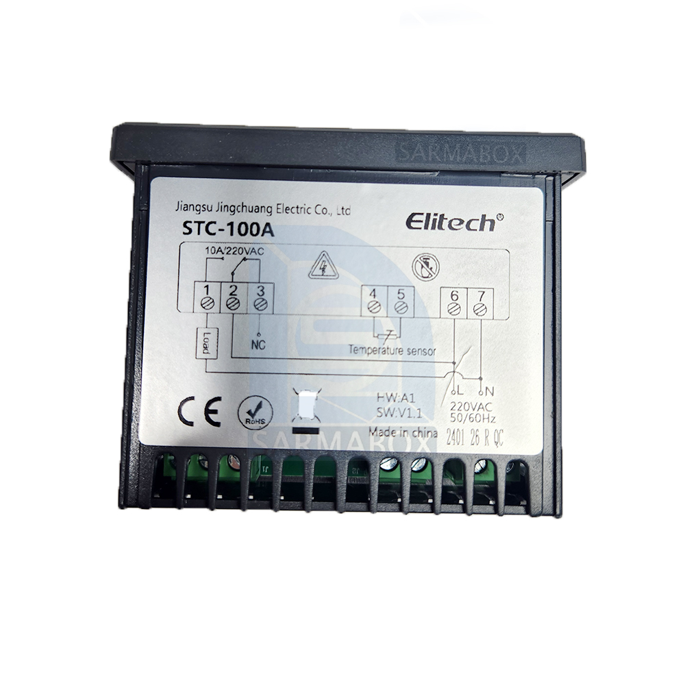 ترموستات یخچال دیجیتال مدل STC 100A - Image 3